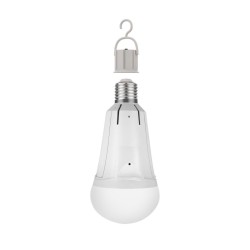 Лампа светодиодная аккумуляторная Gauss E27 12W 4100K матовая 102002212