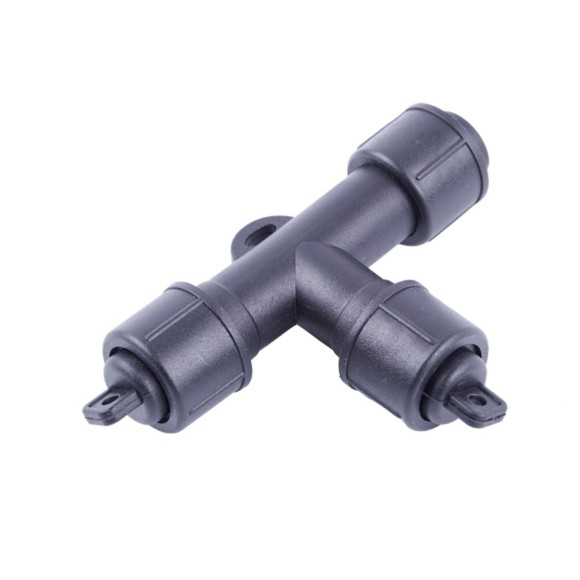 Соединитель Т-образный для гирлянд Uniel UTC-F90 Y3 BLACK UL-00013228