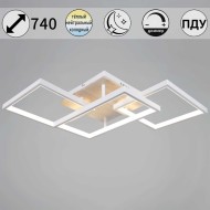 Потолочный светильник Reluce 49560-0.3-03 WH+WOOD Потолочный светильник Reluce 49560-0.3-03 WH+WOOD