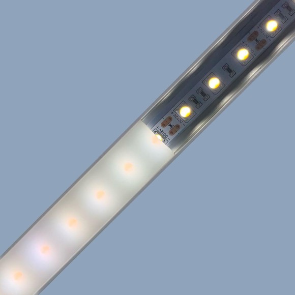 Профиль универсальный с рассеивателем серебро 1м. Apeyron 08-15 Профиль универсальный с рассеивателем серебро 1м. Apeyron 08-15