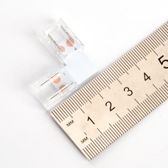 Соединитель угловой 12мм для ленты COB LS530, LD179 Соединитель угловой 12мм для ленты COB LS530, LD179