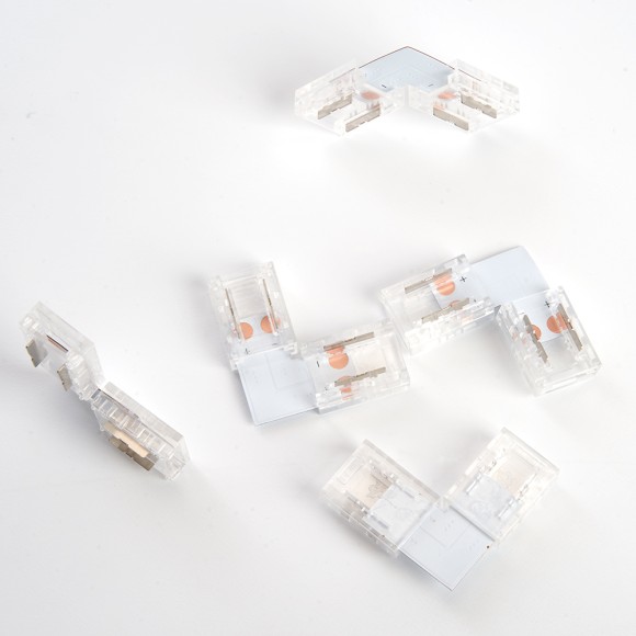 Соединитель угловой 12мм для ленты COB LS530, LD179 Соединитель угловой 12мм для ленты COB LS530, LD179