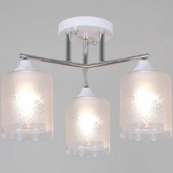 Потолочная люстра Reluce 69160-0.3-03 WH+BK