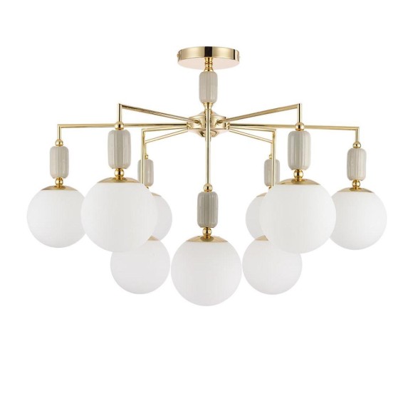 Потолочная люстра Lumion Classi Vivien 6580/9C Потолочная люстра Lumion Classi Vivien 6580/9C