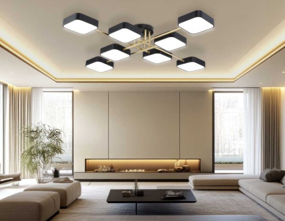 Люстра на штанге Ambrella light COMFORT FL516348