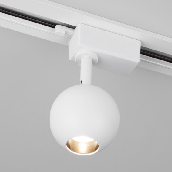 Трековый светодиодный светильник Elektrostandard Ball белый 12W 4200K LTB77 a053742 Трековый светодиодный светильник Elektrostandard Ball белый 12W 4200K LTB77 a053742
