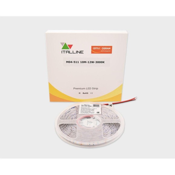 Светодиодная лента Italline M04-511 10M-12W-3000K Светодиодная лента Italline M04-511 10M-12W-3000K