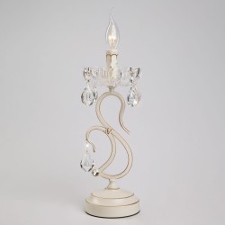 Настольная лампа Eurosvet 12205/1T белый Strotskis