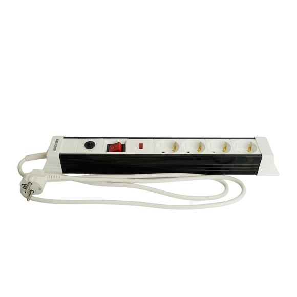 Сетевой фильтр 4-местный с/з Stekker 3x1мм2, 3 м, 250В, 16А Techno, HM22-41-03, белый 50148 Сетевой фильтр 4-местный с/з Stekker 3x1мм2, 3 м, 250В, 16А Techno, HM22-41-03, белый 50148