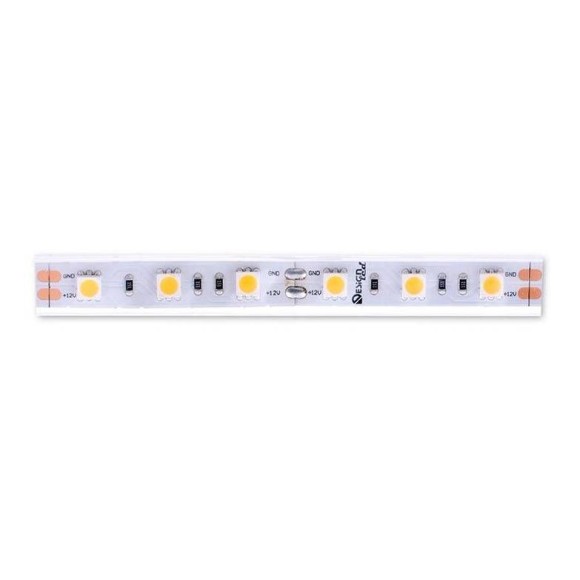 Светодиодная влагозащищенная лента DesignLed 14,4W/m 60LED/m 5050SMD теплый белый 5M 000519