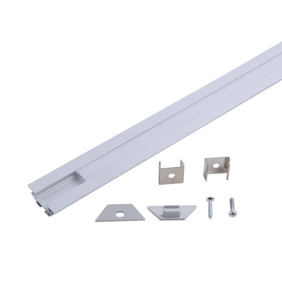 Профиль для светодиодной ленты угловой Gauss BT412 Профиль для светодиодной ленты угловой Gauss BT412