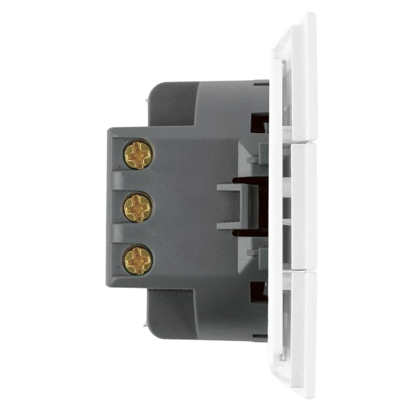 Выключатель 3-клавишный (механизм), Stekker, 250В, 10А Мия, RSW10-3108-01, белая магнолия 50430