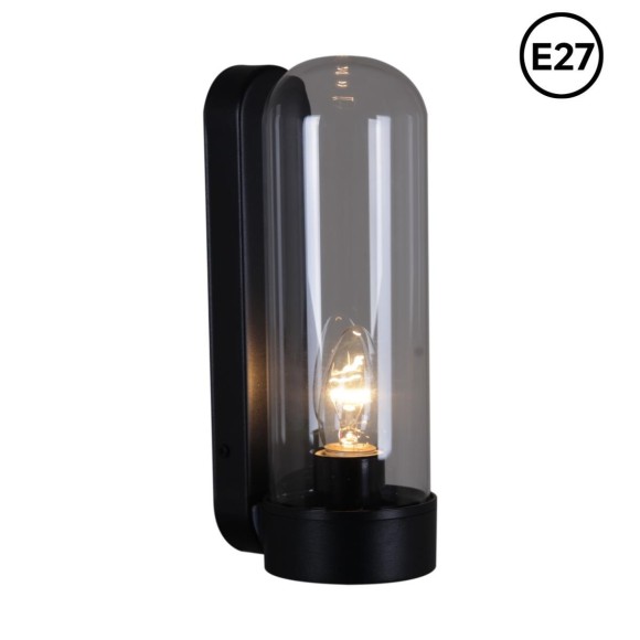 Уличный настенный светильник Reluce 08336-9.2-001JH E27 BK RLOS Уличный настенный светильник Reluce 08336-9.2-001JH E27 BK RLOS