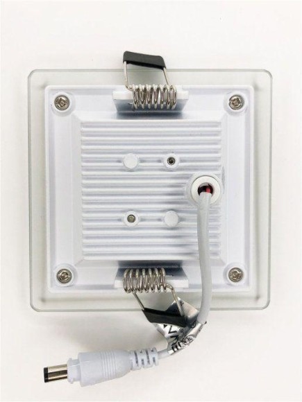 Встраиваемый светодиодный светильник Elvan VLS-705SQ-6W-WH-Wh