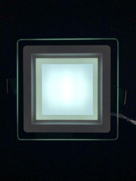 Встраиваемый светодиодный светильник Elvan VLS-705SQ-6W-WH-Wh