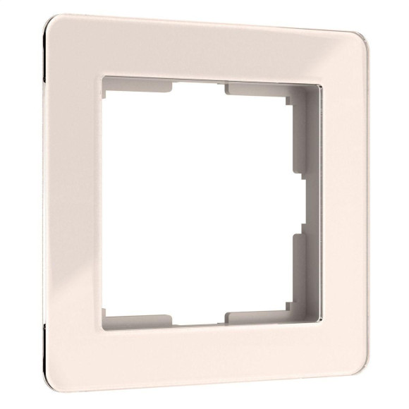 Рамка Werkel Acrylic на 1 пост айвори W0012743 4690389186271 Рамка Werkel Acrylic на 1 пост айвори W0012743 4690389186271