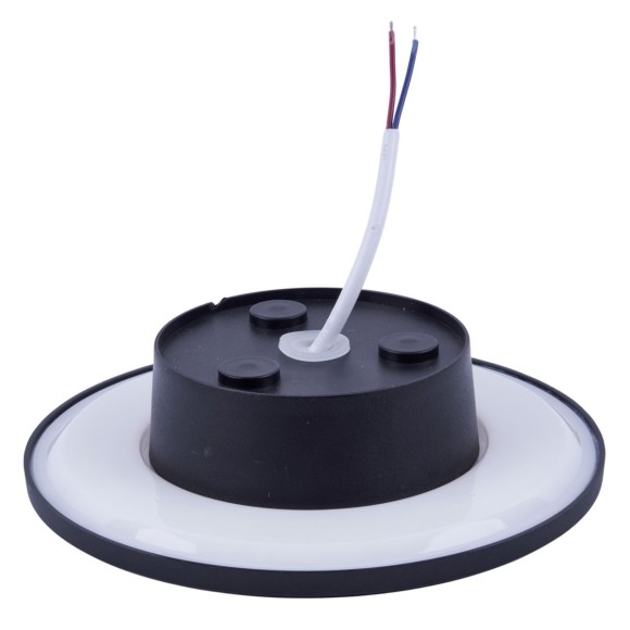 Уличный накладной светильник Uniel ULU-P35R-18W/3000K+4000K+6500K/D25 IP65 BLACK UL-00013634