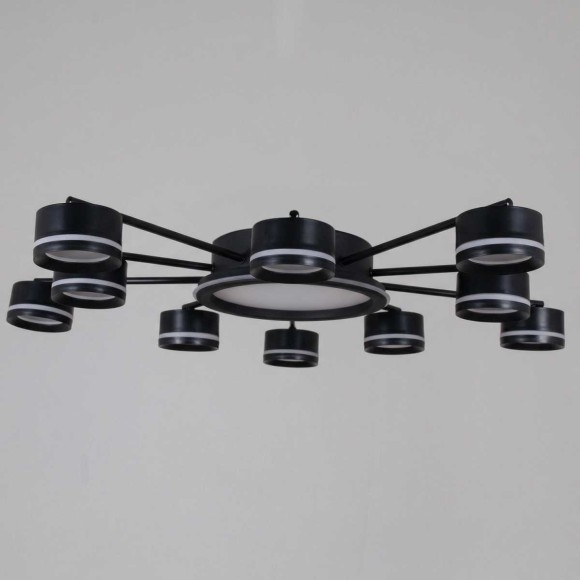 Потолочная люстра Reluce 20590-0.3-5+5+1 Black