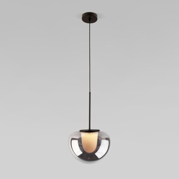 Подвесной светодиодный светильник Eurosvet Twice 90325/1 черный Подвесной светодиодный светильник Eurosvet Twice 90325/1 черный