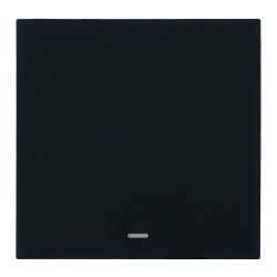 Выключатель 1-клавишный c индикатором (механизм), Stekker, 250В, 10А Мия, RSW10-3101-05, черный бархат 50445 Выключатель 1-клавишный c индикатором (механизм), Stekker, 250В, 10А Мия, RSW10-3101-05, черный бархат 50445