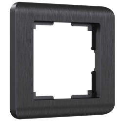 Рамка Werkel Stream на 1 пост графит W0012104 4690389162121 Рамка Werkel Stream на 1 пост графит W0012104 4690389162121