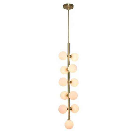 Подвесная люстра iLamp Golden 777P/11 GL-WH Подвесная люстра iLamp Golden 777P/11 GL-WH