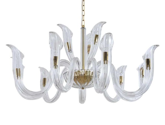 Люстра NEWPORT 3653+9/C gold