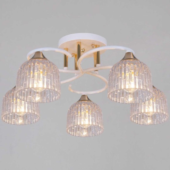 Потолочная люстра Reluce 16360-0.3-05 WH+FG Потолочная люстра Reluce 16360-0.3-05 WH+FG