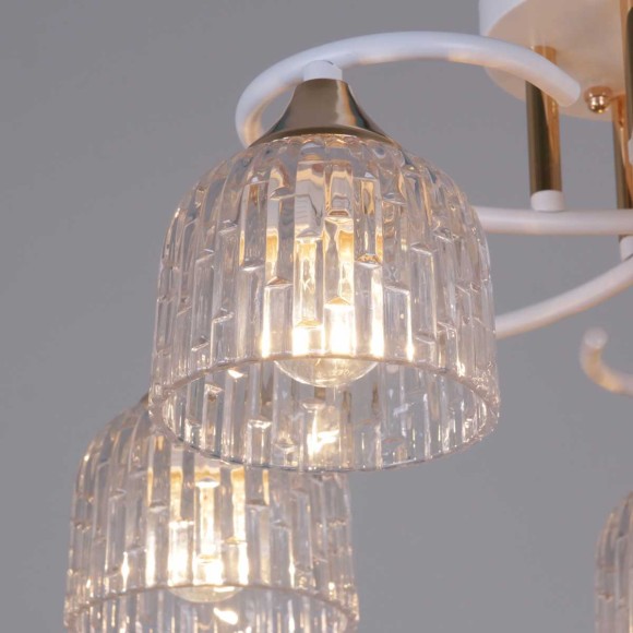 Потолочная люстра Reluce 16360-0.3-05 WH+FG Потолочная люстра Reluce 16360-0.3-05 WH+FG