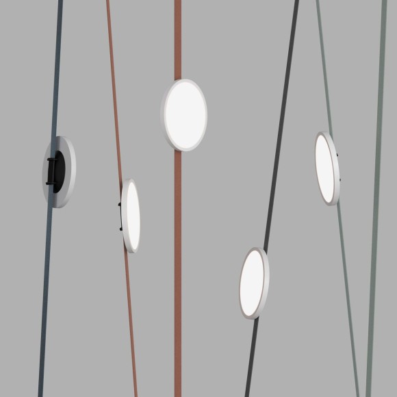 Трековый светильник Denkirs Belty Flow DK5566-WH+BK