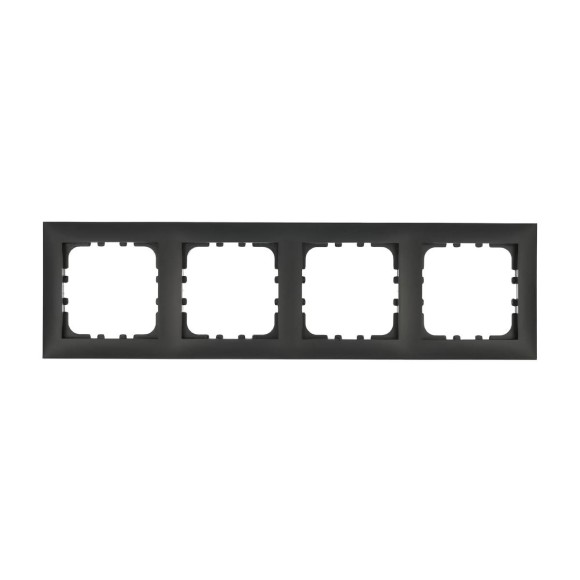 Рамка LK Studio 4-постовая (черный бархат) LK60 864408-1