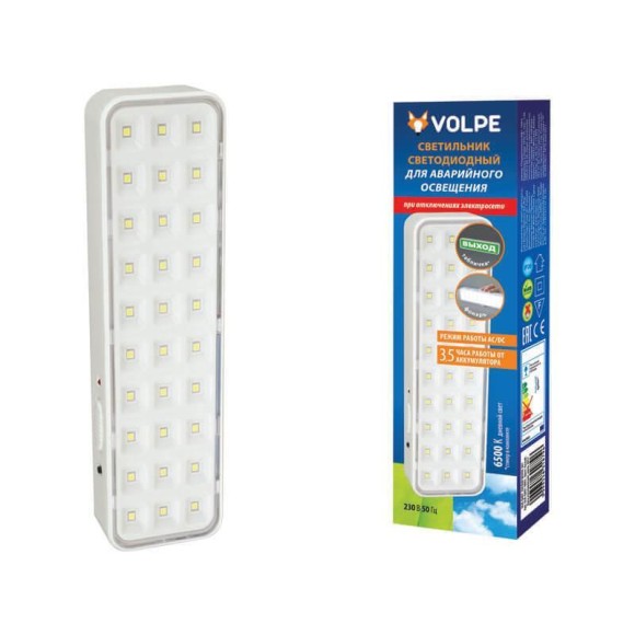 Настенно-потолочный светодиодный светильник Volpe ULR-Q401 2W/DW White S01 UL-00002387 Настенно-потолочный светодиодный светильник Volpe ULR-Q401 2W/DW White S01 UL-00002387