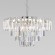Подвесная люстра Eurosvet Elegante 10130/10 хром/прозрачный хрусталь Strotskis Подвесная люстра Eurosvet Elegante 10130/10 хром/прозрачный хрусталь Strotskis