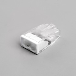 Клемма монтажная 2-проводная с пастой STEKKER  для 1-жильного проводника, LD2273-242