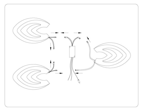 Потолочная светодиодная люстра Ambrella light Acrylica Original FA4545
