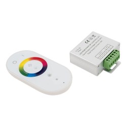 Контроллер RGB для светодиодной ленты SWG RF-RGB-S-18A-WH1 000279 Контроллер RGB для светодиодной ленты SWG RF-RGB-S-18A-WH1 000279