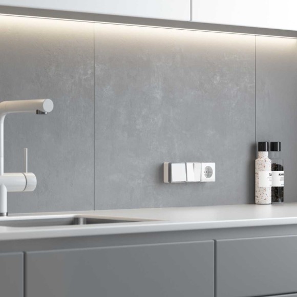 Выключатель одноклавишный Werkel Gallant белый W5010001 4690389163692