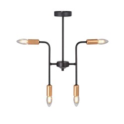 Потолочная люстра Vitaluce V3022-1/4PL Потолочная люстра Vitaluce V3022-1/4PL