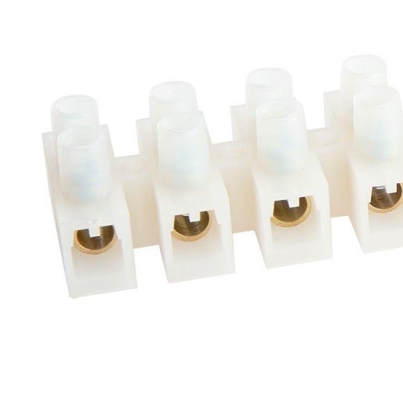 Колодка клеммная винтовая STEKKER, линейка 12 штук, полиамид, LD225-10 DIY Колодка клеммная винтовая STEKKER, линейка 12 штук, полиамид, LD225-10 DIY