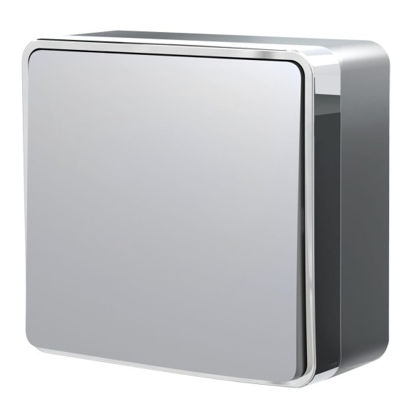 Выключатель одноклавишный Werkel Gallant серебряный W5010006 4690389166686 Выключатель одноклавишный Werkel Gallant серебряный W5010006 4690389166686