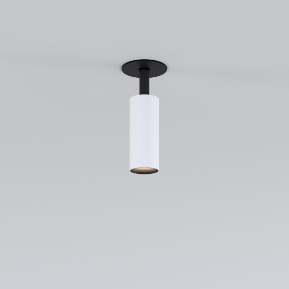 Встраиваемый светодиодный спот Elektrostandard Diffe 25039/Led белый/черный a058220