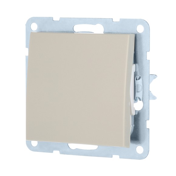 Переключатель LK Studio 1-кл., на 2 направления (схема 6) 16 A, 250 B (бежевый) LK60 860301-1 Переключатель LK Studio 1-кл., на 2 направления (схема 6) 16 A, 250 B (бежевый) LK60 860301-1