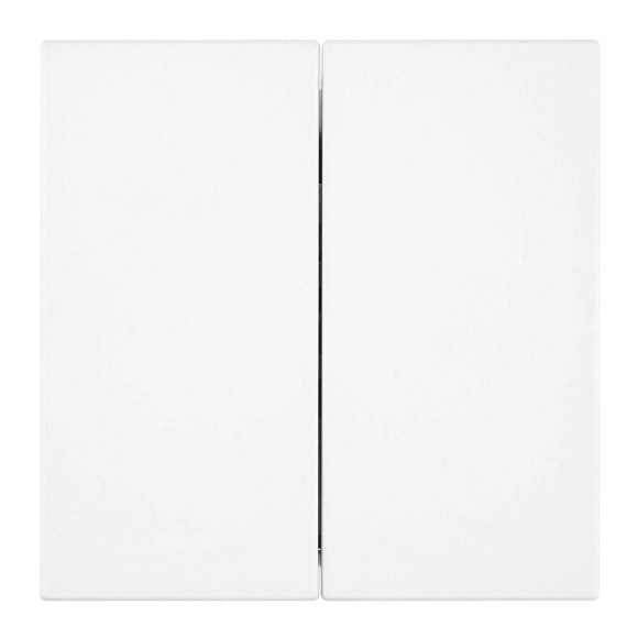 Переключатель 2-клавишный (механизм), Stekker, 250В, 10А Мия, RSW10-3107-01, белая магнолия 50434