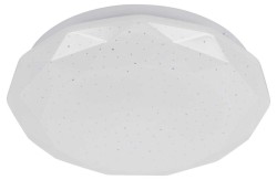 Светильник потолочный светодиодный ЭРА Классик без ДУ SPB-6 WH 36W-4K Slim Sparkle Б0069789