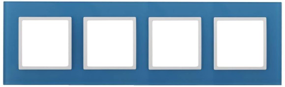 Рамка 4-постовая ЭРА Elegance 14-5104-28 Б0034536 Рамка 4-постовая ЭРА Elegance 14-5104-28 Б0034536