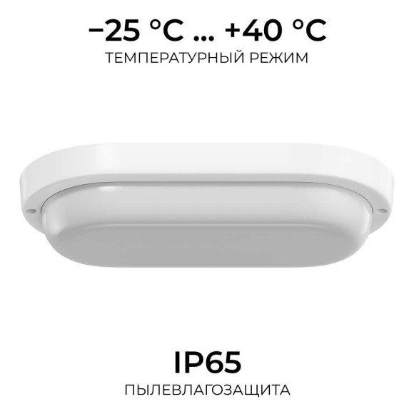 Светильник светодиодный герметичный OGM О28-12 Светильник светодиодный герметичный OGM О28-12