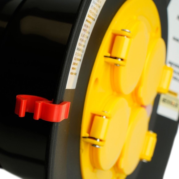 Катушка без провода 4-местная со шторками, с крышками STD44 50174 Катушка без провода 4-местная со шторками, с крышками STD44 50174