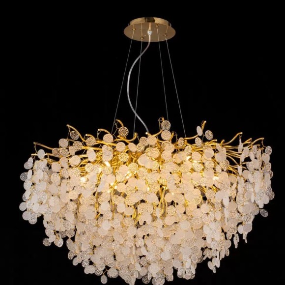 Подвесная люстра iLamp Savage 7004-D800 GD Подвесная люстра iLamp Savage 7004-D800 GD