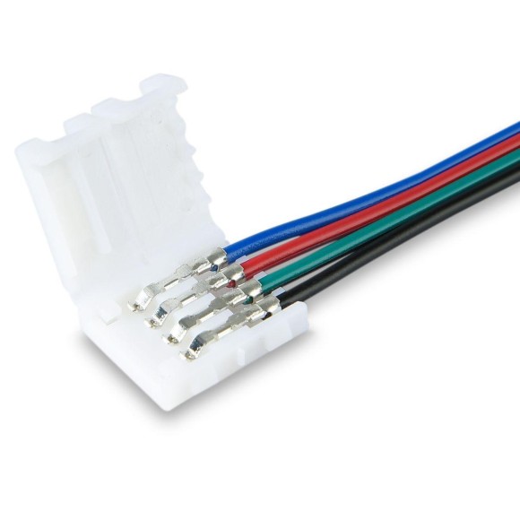 Коннектор гибкий Ambrella Illumination LED Strip для светодиодной ленты 5050 (5шт) GS7751 Коннектор гибкий Ambrella Illumination LED Strip для светодиодной ленты 5050 (5шт) GS7751