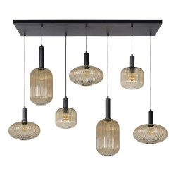 Подвесная люстра Lucide Maloto 45386/07/62 Подвесная люстра Lucide Maloto 45386/07/62